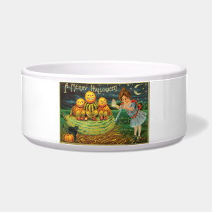 Young Witch's Brew: Pumpkin Men on Magick Altar