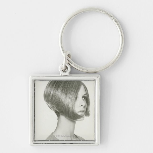 Young Woman 2 Key Ring (Front)