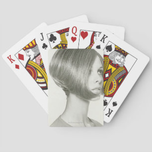 Young Woman 2 Playing Cards