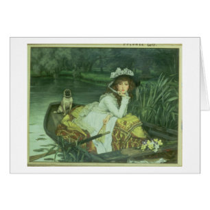 Young Woman in a Boat, or Reflections, c.1870 (oil