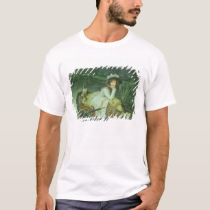 Young Woman in a Boat, or Reflections, c.1870 (oil T-Shirt
