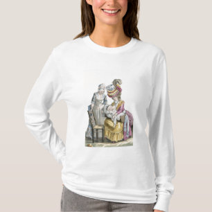 Young Woman in a Dress 'a la Levite' Breastfeeding T-Shirt