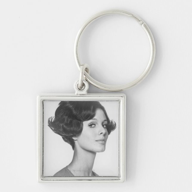 Young Woman Key Ring (Front)
