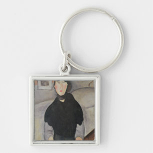 Young Woman of the People Key Ring