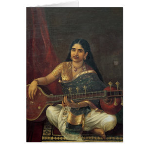 Young Woman with a Veena