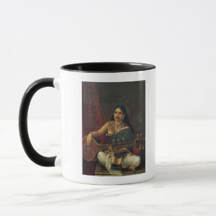 Young Woman with a Veena Mug