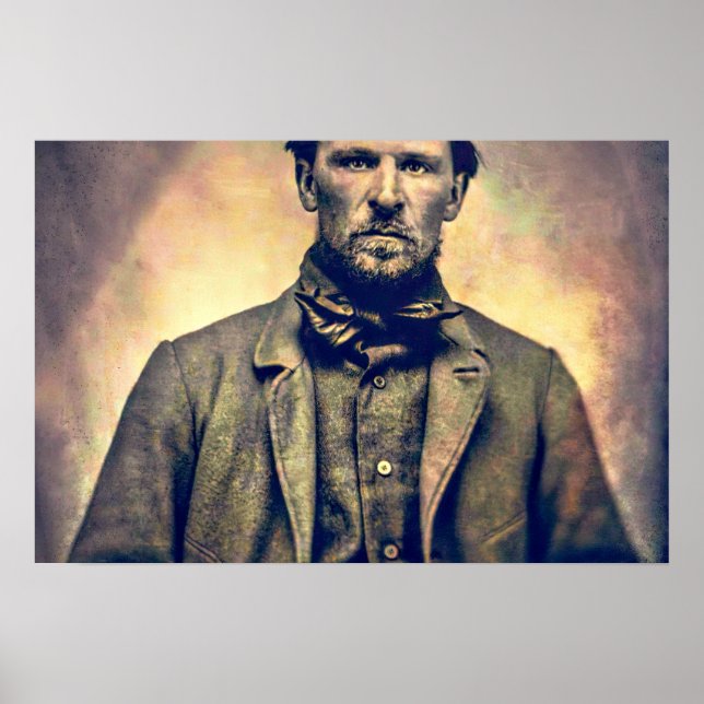 Young Wyatt Earp c. 1870 Poster (Front)