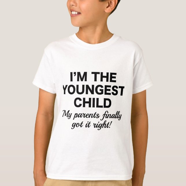 Youngest Child T-Shirt (Front)