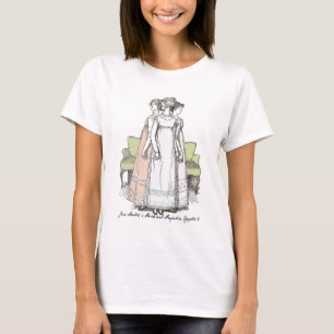 Youngest & Tallest, Jane Austen Pride & Prejudice T-Shirt