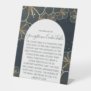 YOUNGSTOWN COOKIE TABLE WEDDING SIGN
