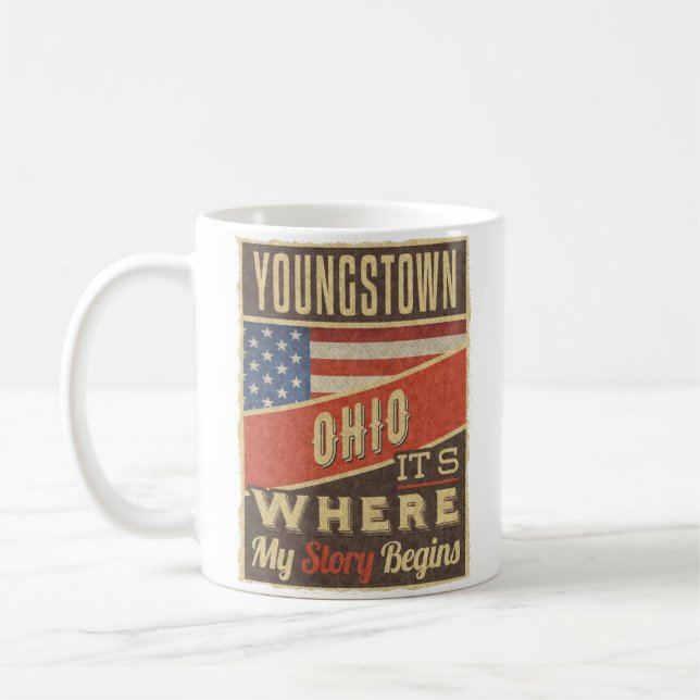 Youngstown Ohio Coffee Mug (Left)