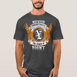 Yount Name Shirt Never Underestimate The Power Of 
