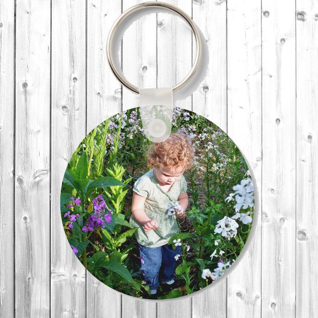 Your 2 Photo Personalise Kid's Pictures Key Ring (Creator Uploaded)