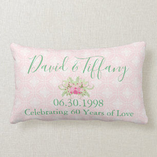 Your 60th Wedding Anniversary Lumbar Cushion