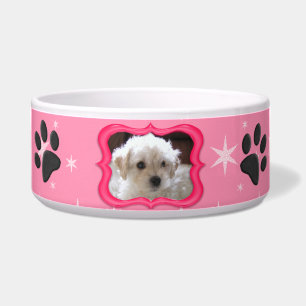 Your A Star Dog Dish - Customise Photo