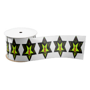 Your A Star Yes You Are designs to uplift spirits Satin Ribbon
