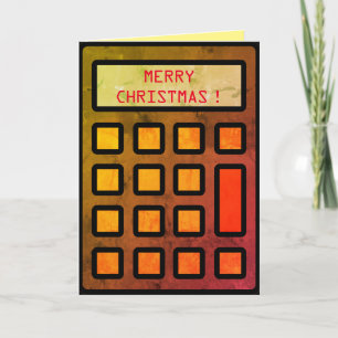 "Your accountant wishes you Merry Christmas" Card