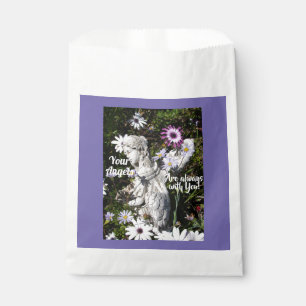 Your Angels Are Always with You Floral Angel Favour Bag