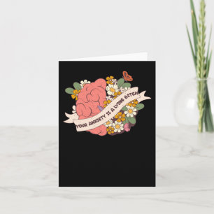 Your Anxiety Is A Lying Sticker  Card