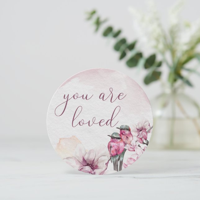 Your Are Loved - Affirmation Card (Standing Front)