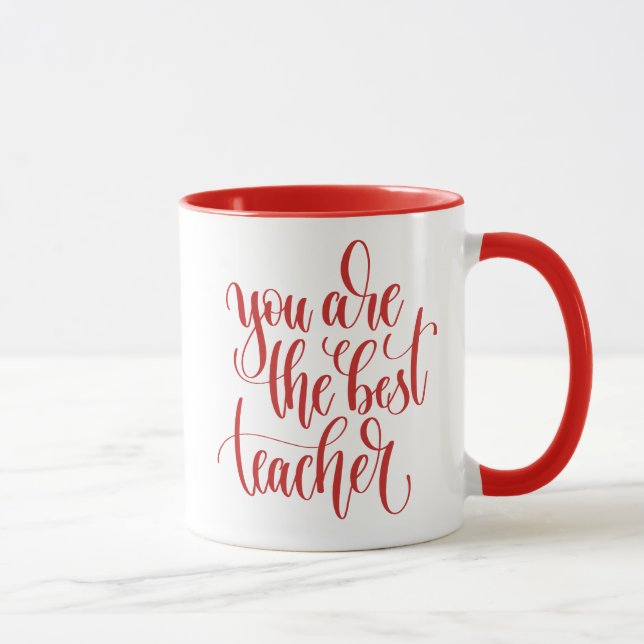 Your Are The Best Teacher Mug (Right)