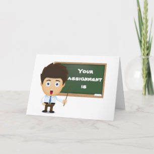 YOUR ASSIGNMENT IS ***ENJOY YOUR RETIREMENT*** CARD