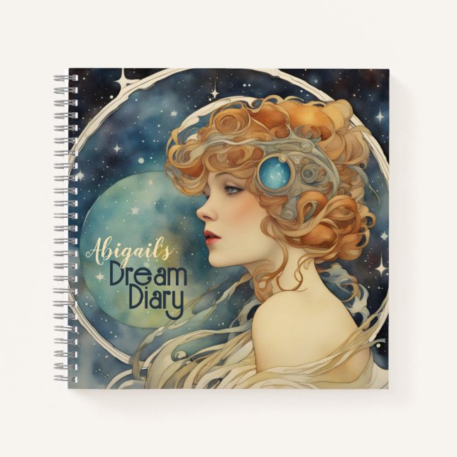 Your Astral Dream Diary Notebook (Front)