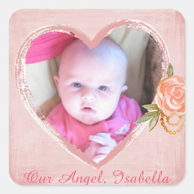 Your Baby Photo Stickers (Front)