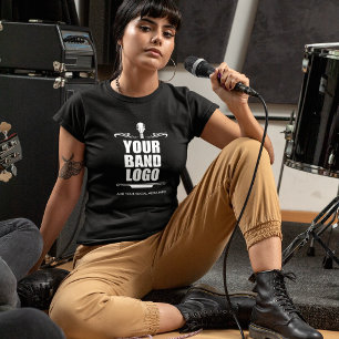 Your Band Logo - Choose Your Colour Womens T-Shirt