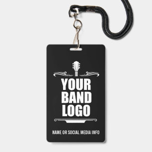 Your Band Logo ID Badge