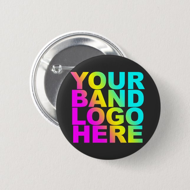YOUR BAND LOGO PIN (Front & Back)