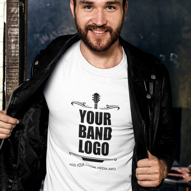 Your Band Logo T-Shirt (Choose from a variety of colors, styles and sizes.)
