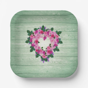 Your Beautiful Heart Paper Plate