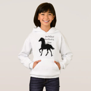 Your Best Friend Inspirational Horse Quote Art