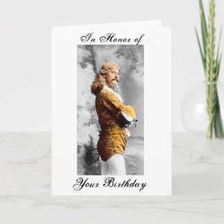 Your Birthday, In Honour of Card