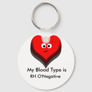 Your Blood Type Keychain