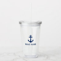 Your Boat Name Blue Anchor