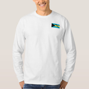 Your Boat Name with the Bahamas Flag and a Marlin T-Shirt