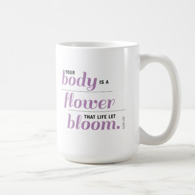 Your Body is a Flower Mug (Right)