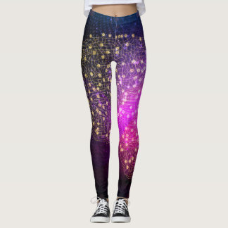 Your Brain on Bitcoin Leggings