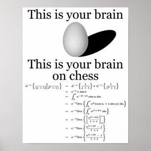 Your Brain on Chess Poster