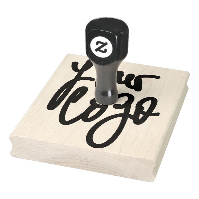 Your Brand Logo Custom Rubber Stamp (Stamp)