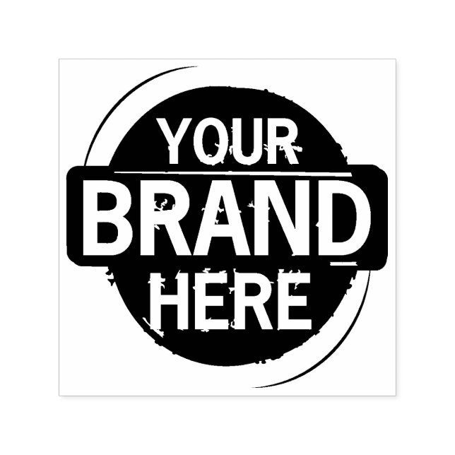 Your Brand Logo Custom Self-inking Stamp (Design)