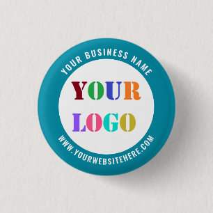 Your Branded Business Promotional Button Example