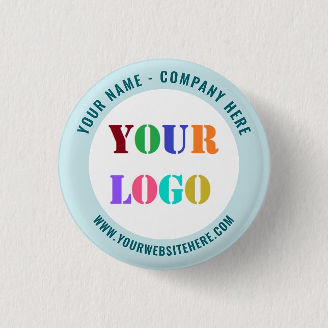 Your Branded Business Promotional Buttons Example (Front)