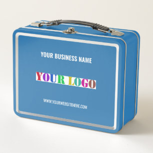 Your Branded Company Metal Lunch Box Example