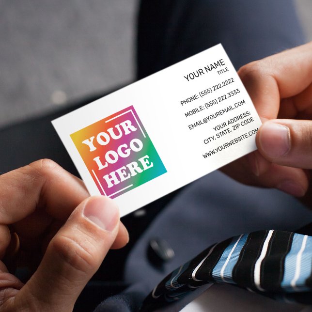 Your Business Company Logo Card (Creator Uploaded)