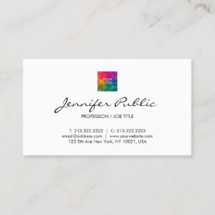 Your Business Company Logo Here Professional Business Card