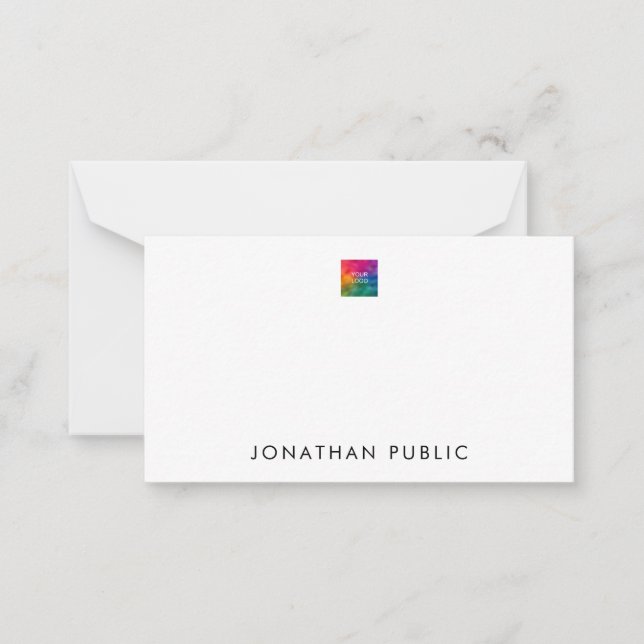 Your Business Company Logo Here Your Name Template (Front)