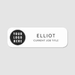 Your Business Logo and Company Employees Name Tag